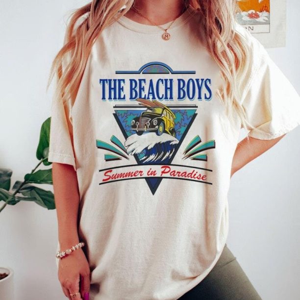 The 1985 Tour Band Vintage Shirt, 80s The Summer In Paradise The Beach Boys Tee, The Beach Boys Fan Tee Sweatshirt Trending