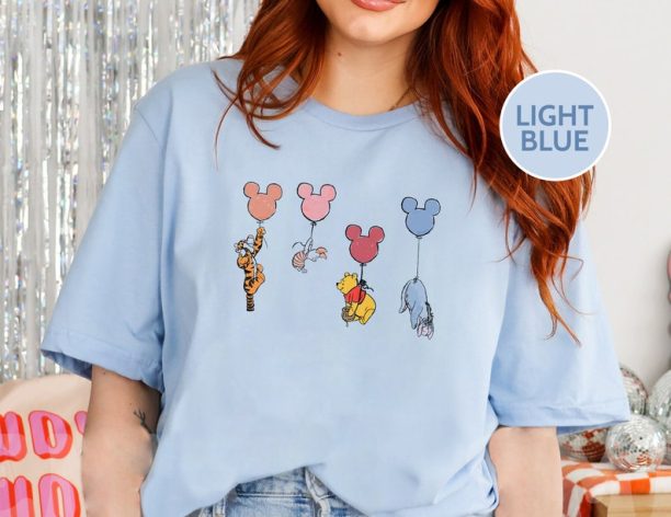 Disney Winnie the Pooh Shirt, Pooh Bear Shirt, Pooh and Friends Shirt, Disney Woman Shirt, Disneyland Trip Shirt