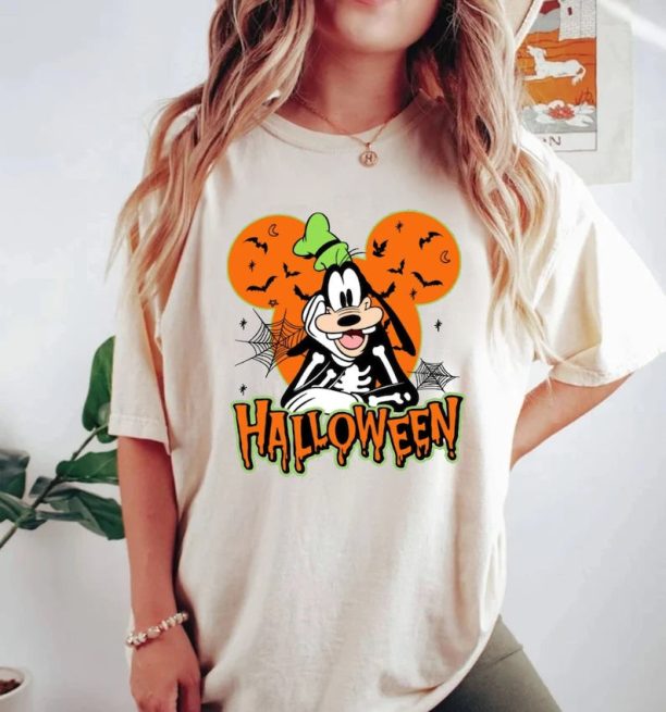 Halloween Disney Family Comfort Colors® Shirt, Halloween Mickey And Friends shirt, Disneyland Halloween shirt