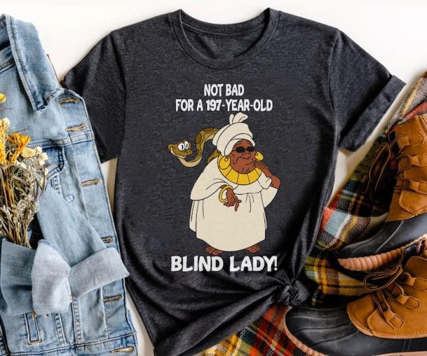 Mama Odie Not Bad For A 197-Year-Old Blind Lady Shirt / The Princess and The Frog Disney T-shirt / Walt Disney World