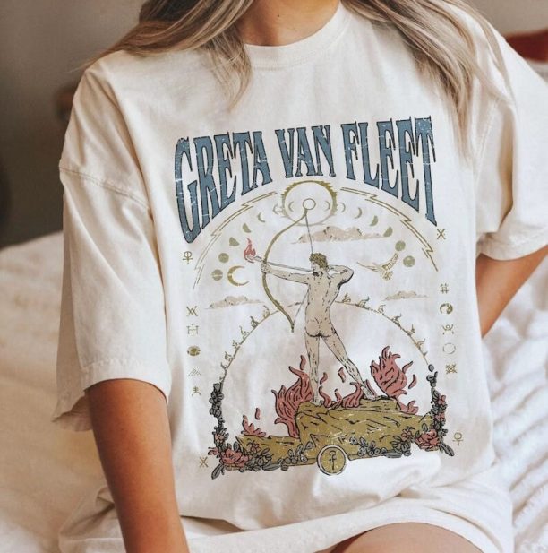 Greta Van Fleet Strange Horizons T-Shirt, Greta Van Fleet Tour Concert Shirt, 2023 Tour Shirt