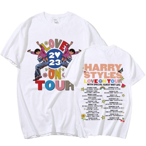 Harry Styles' Love on Tour 2023: Unforgettable Shirt for the Ultimate Fan, Harry Styles Shirt one direction