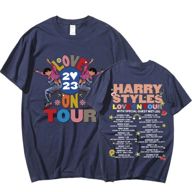 Harry Styles' Love on Tour 2023: Unforgettable Shirt for the Ultimate Fan, Harry Styles Shirt one direction