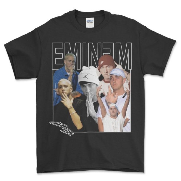 EMINEM Vintage Shirt, Homage Tshirt, Fan Tees, Retro 90s T-shirt Fan Art eminem slim shady top