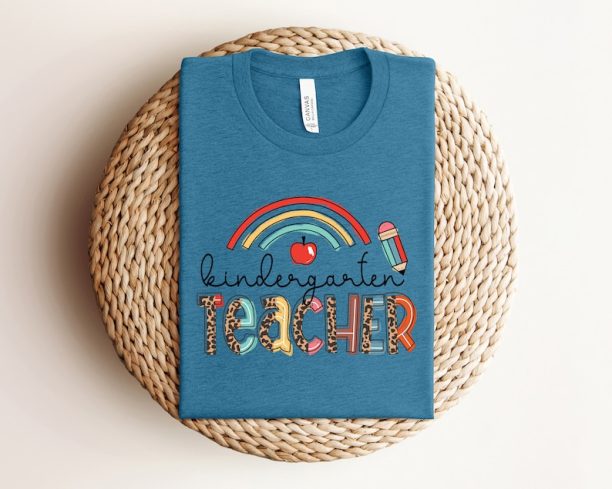 Kindergarten Teacher Shirt, Gift for Kindergarten Teacher, Kindergarten Tee, Kindergarten Teacher Tee