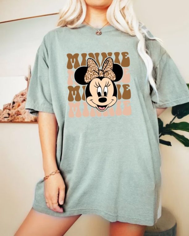 Mickey Minnie Animal Kingdom Comfort Colors® Shirt, Disney Safari Trip Shirt, Disney Leopard Shirt, Disney Adventure Shirt