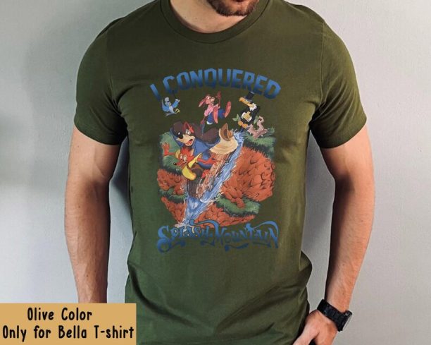 Br'Er Rabbit Fox Bear I Conquered Splash Mountain Shirt / One Last Splash 1989 2023 Disney T-shirt / Magic Kingdom Park