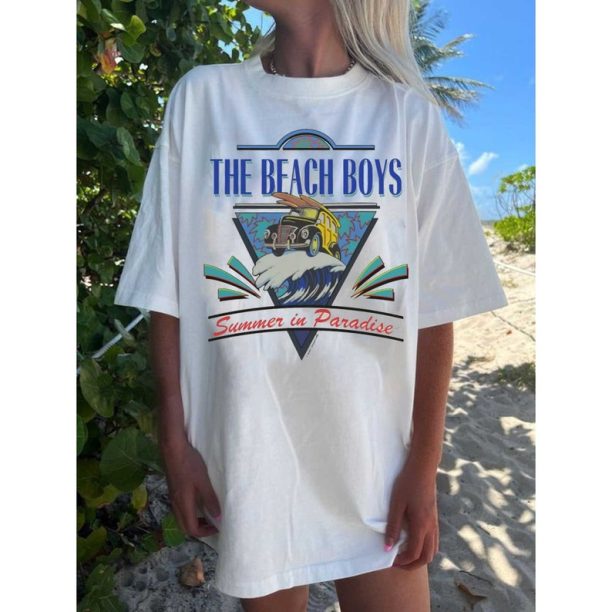 The 1985 Tour Band Vintage Shirt, 80s The Summer In Paradise The Beach Boys Tee, The Beach Boys Fan Tee Sweatshirt Trending