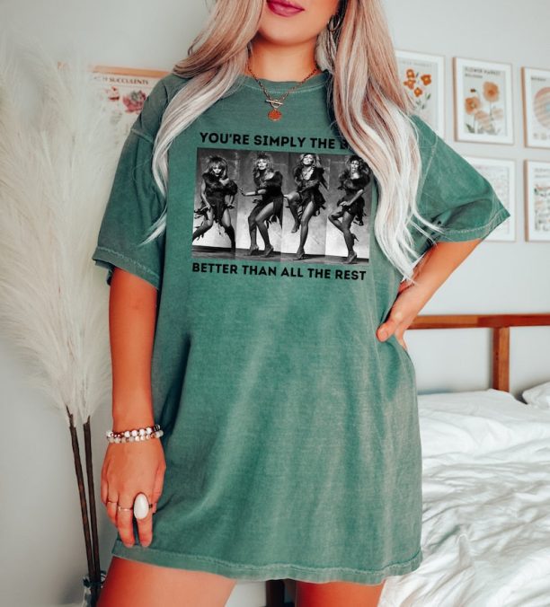 Tina Turner Shirt - You're Simpy The Best Shirt - Rock N Roll Shirt - Rock Music Fans Shirt