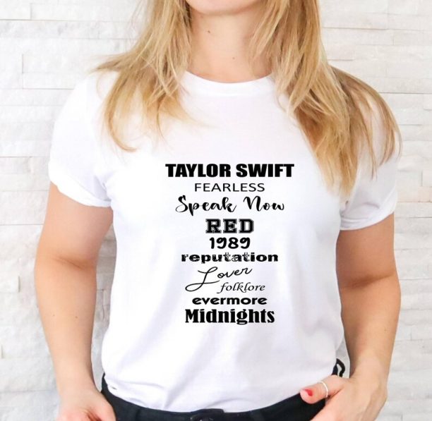 Taylor Swift The Eras Tour Shirt, Swiftie Merch Shirt, The Eras Tour 2023 Top, Swiftie Eras Tour, Taylor Swift Fan