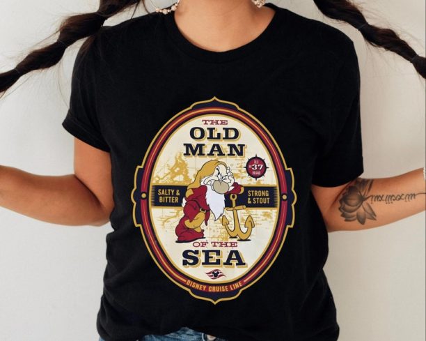 Grumpy Dwarf The Old Man Of The Sea Shirt / Cruise Line 25th Silver Anniversary At Sea T-shirt / Disney Cruise Summer Trip