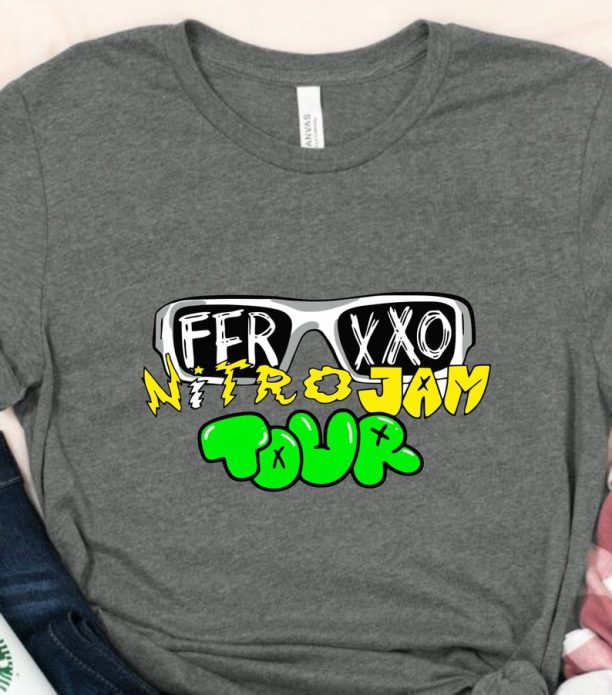 Ferxxo Nitro Jam Tour Shirt, Feid Merch, Feid Rapper Fan Shirt, Ferxxo Shirt, Ferxxo Rapper Underground Shirt