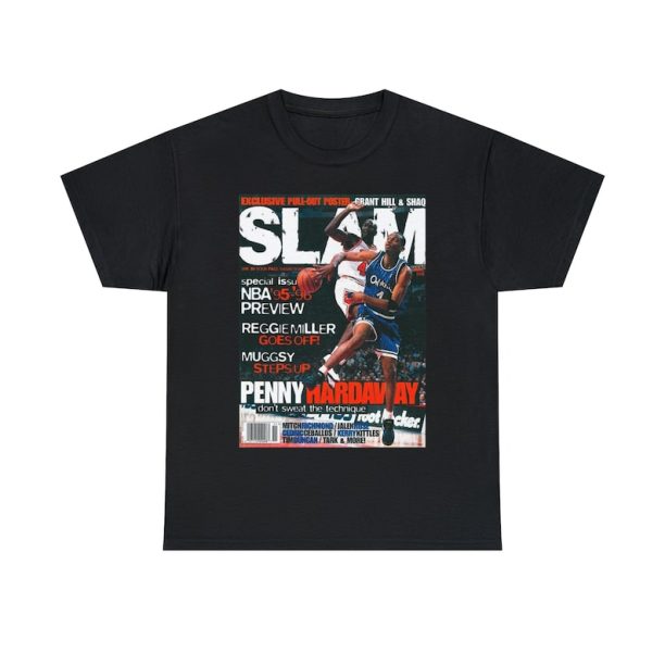 Penny Hardaway Orlando Magic NBA Slam Cover Tee Shirt