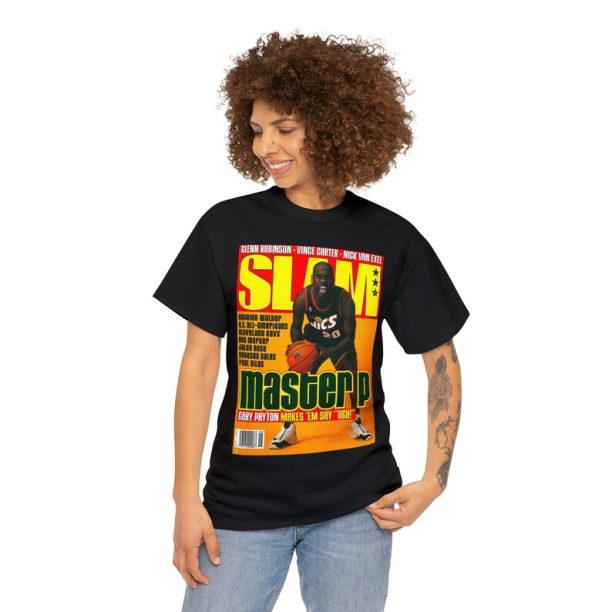 Gary Payton Seattle Supersonics NBA Slam Cover Tee Shirt