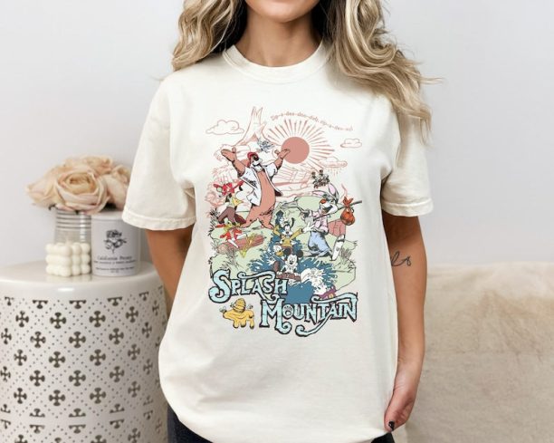 Disney Splash Mountain Vintage Unisex Shirt, Disneyland and Walt Disney World