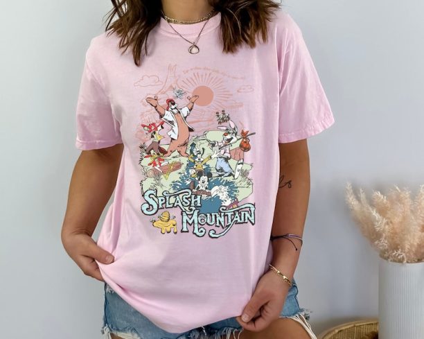 Disney Splash Mountain Vintage Unisex Shirt, Disneyland and Walt Disney World