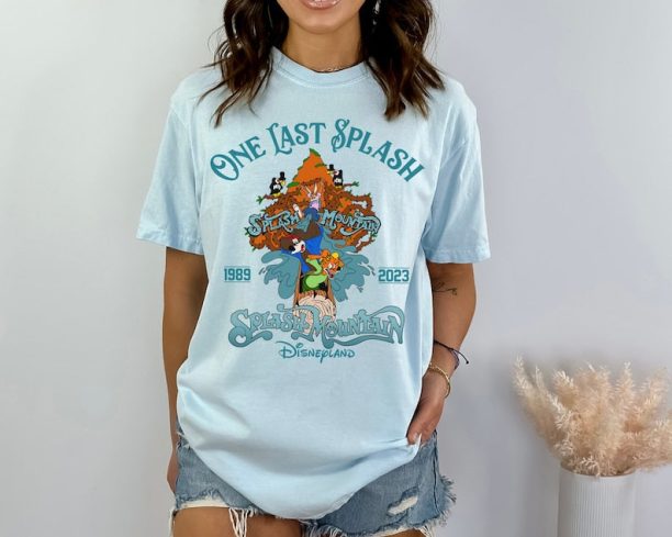 Disney Splash Mountain One Last Splash Unisex Shirt | Final Plunge 1989 - 2023