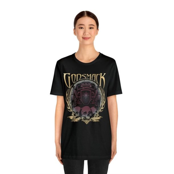 Limited Edition Godsmack Shirt| Godsmack Tour Staind Tour 2023 Nickelback Unisex Jersey Short Sleeve Tee