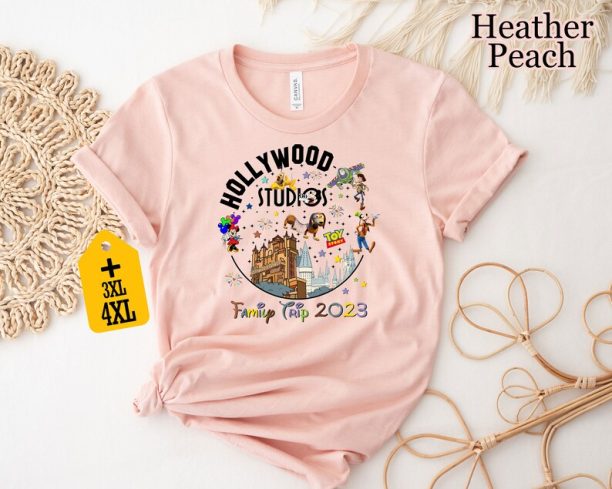 Hollywood Studious Family Trip 2023 Shirt, Disney Shirt, Disney Family Shirt, Disney Trip Shirt, Disney Vacation Shirt