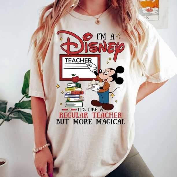 Teacher Mickey Mouse Shirts, Teacher Magical Shirts, I'm Teacher Shirt, Mickeyworld Teacher Tshirt