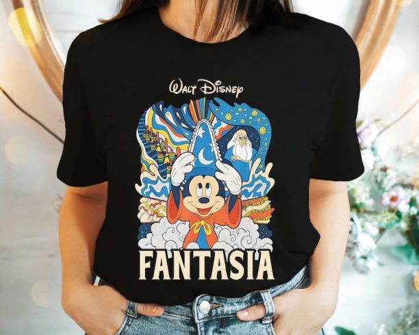 Fantasia Mickey Shirt, Disney Fantasia Shirt, Fantasia Sorcerer Shirt, Mickey Stay Magical, Magic Kingdom