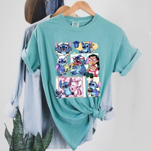 Disney Lilo And Stitch Comfort Colors® Shirt, Stitch Shirt, Disney Girls Shirt, Disney Trip Shirt, Disneyworld Shirt