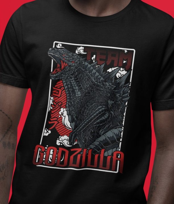 Team Godzilla Unisex Graphic T-Shirt, Cool Monster Shirt, Kaiju Shirt