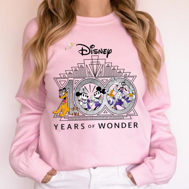 Mickey and Friends Disney 100 Years Of Wonder Shirt, Disneyland 2023 Trip 100th Anniversary, Disney 100 Outfits