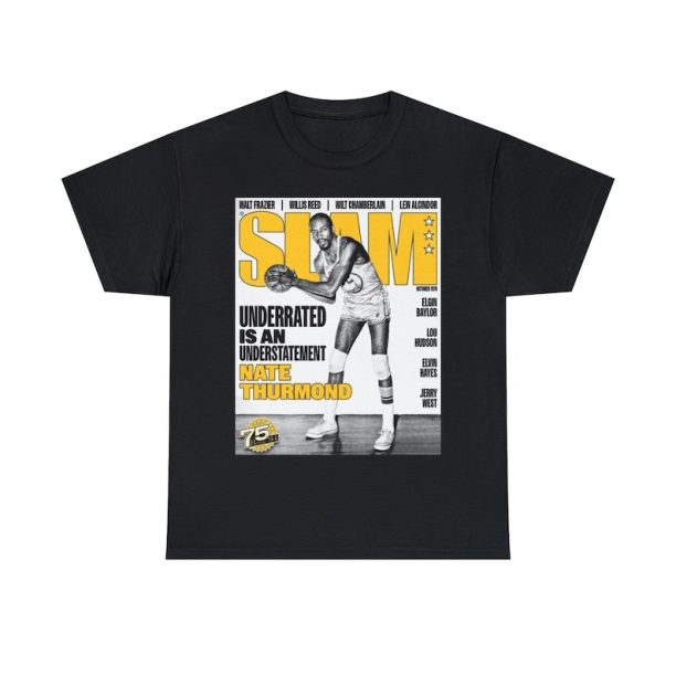 Nate Thurmond Golden State Warriors NBA Slam Cover Tee Shirt