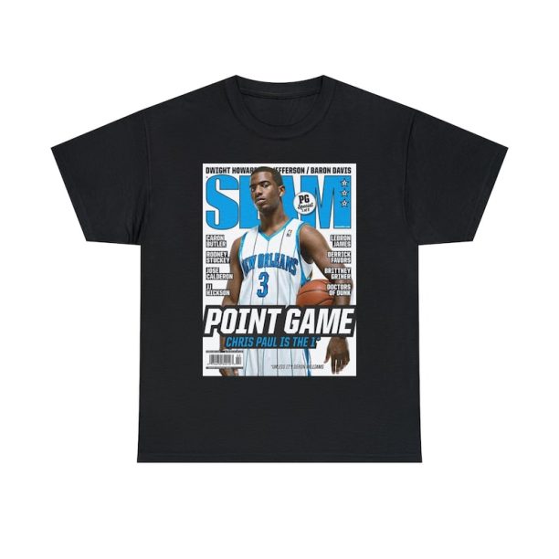 Chris Paul New Orleans Hornets NBA Slam Cover Tee Shirt