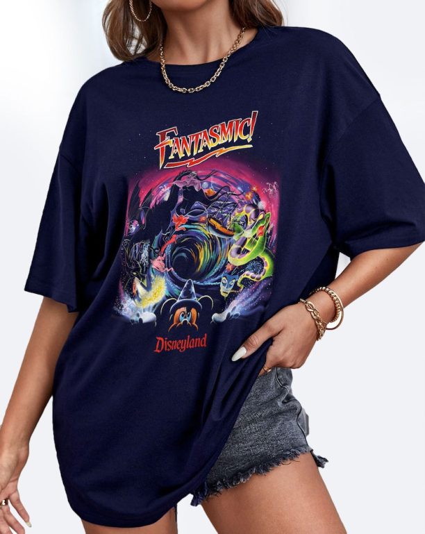 Maleficent Dragon And Sorcerer Mickey Fantasmic Shirt / Fantasia Disney T-shirt / Magic Kingdom Park / Walt Disney World