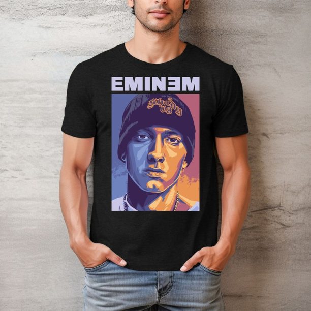 Men T-shirt, Eminem Pop Art Graphic, Graphic Men Shirt, Stylish Shirt, Unisex Style Shirt