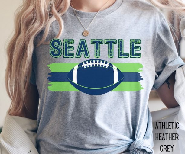 Vintage Seattle Football Tshirt, Retro Seattle Football Shirt, Cute Seattle Tshirt, Seattle Fan Gear