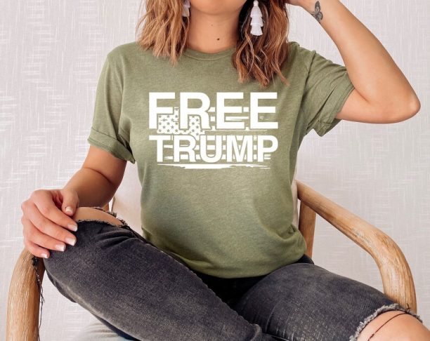 Free Trump Shirt, I Stand With Trump Shirt, Trump 2024 Shirt, Pro America Shirt, Republican Shirt, President Trump Shirt