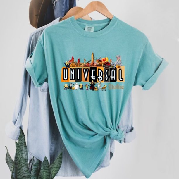 Disney Universal Studios Halloween Comfort Colors® Shirt, Universal Studio Shirt, Disney Family Trip Shirt, Disneyworld Shirt