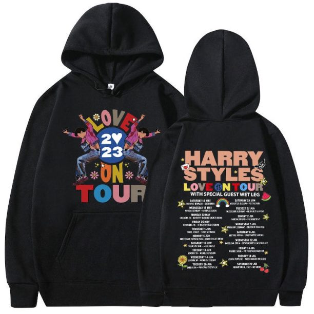 Step into the World of Harry Styles: Unleash Your Passion with the Love on Tour 2023 Hoodie - A Must-Have for Music Lovers and Fashion