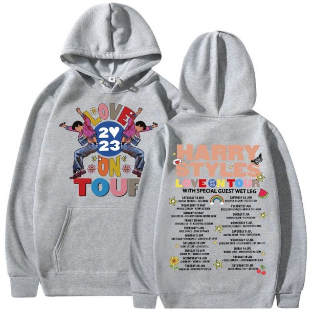 Step into the World of Harry Styles: Unleash Your Passion with the Love on Tour 2023 Hoodie - A Must-Have for Music Lovers and Fashion