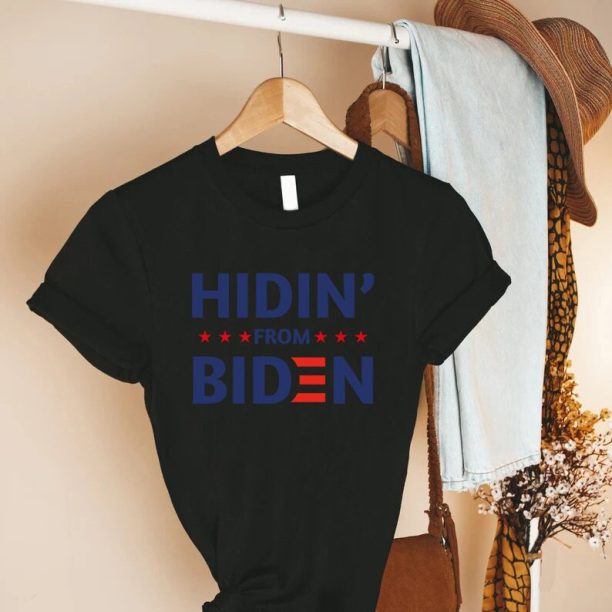 Hiding From Biden Shirt, Anti Biden Shirt, Anti Democrat Shirt, Republican Shirt, Funny Political Shirt