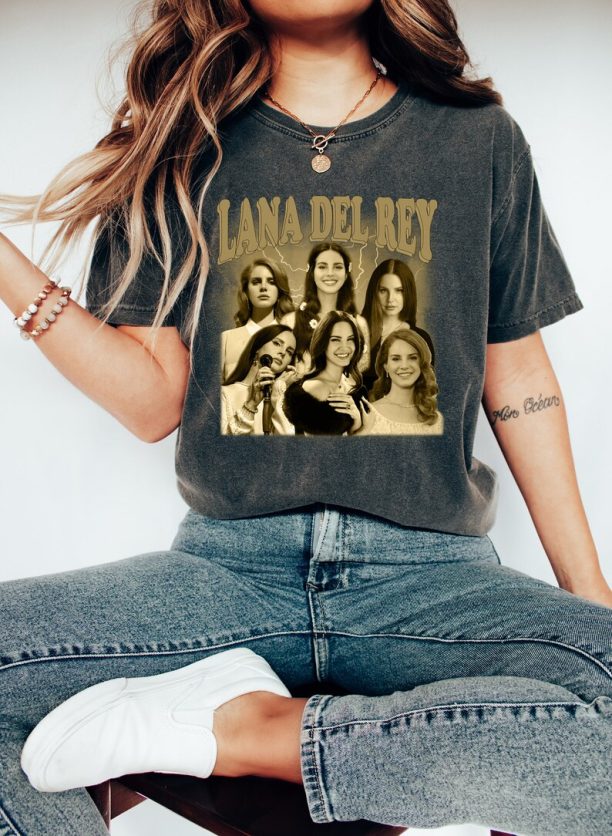 Vintage Lana Del Rey Shirt, Lana Del Rey Retro T Shirt, Lana Del Rey Merch, Fan Gifts Men Women Unisex Tee Shirt GI855