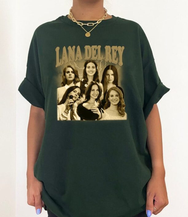 Vintage Lana Del Rey Shirt, Lana Del Rey Retro T Shirt, Lana Del Rey Merch, Fan Gifts Men Women Unisex Tee Shirt GI855