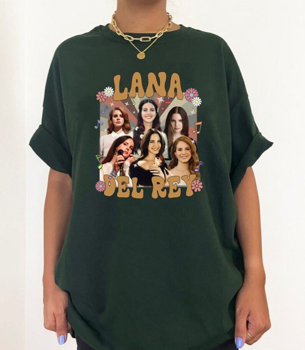 Lana Del Rey Retro T Shirt, Vintage Lana Del Rey Shirt, Lana Del Rey Merch, Fan Gifts Men Women Unisex Tee Shirt GI856