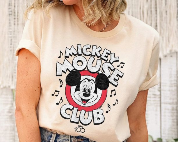 Mickey Mouse Club Classic 100th Celebration 2023 T-Shirt Disney Trip 2023 Shirt Vacation 2023 Gift For Men Women