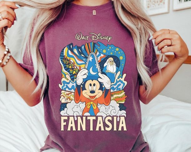 Fantasia Mickey Shirt, Disney Fantasia Shirt, Fantasia Sorcerer Shirt, Mickey Stay Magical, Magic Kingdom