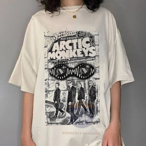 Arctic Monkeys Band Shirt, Arctic Monkeys Merch, AM Album Shirt, Arctic Monkeys Doodle