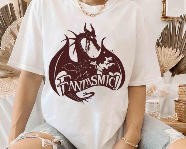 Disney Fantasia Sorcerer Mickey And Dragon Stay Magical Fantasmic Shirt, WDW Magic Kingdom Disneyland