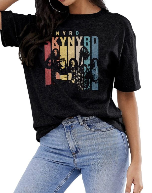 Lynyrd Skynyrd Retro Vintage T-Shirt, Lynyrd Skynyrd Shirt, Music Shirt, Gift Tee For You And Your Friends