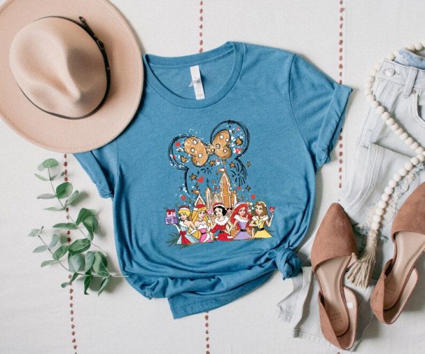 Disney Princess Christmas Shirt, Merry Christmas Shirt, Disney Gingerbread Shirt, Minnie Ears Shirt, Disney Christmas Shirt