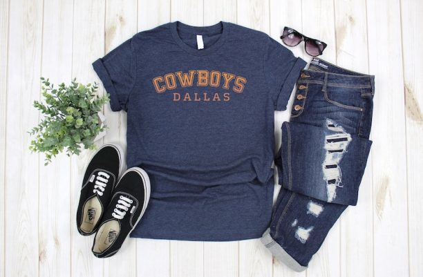 Cowboys T-Shirt, Dallas Cowboys Shirt, Shirt For Cowboys, Cute Cowboy Tee, Western Cowboy Tee, Dallas Texas Tshirt