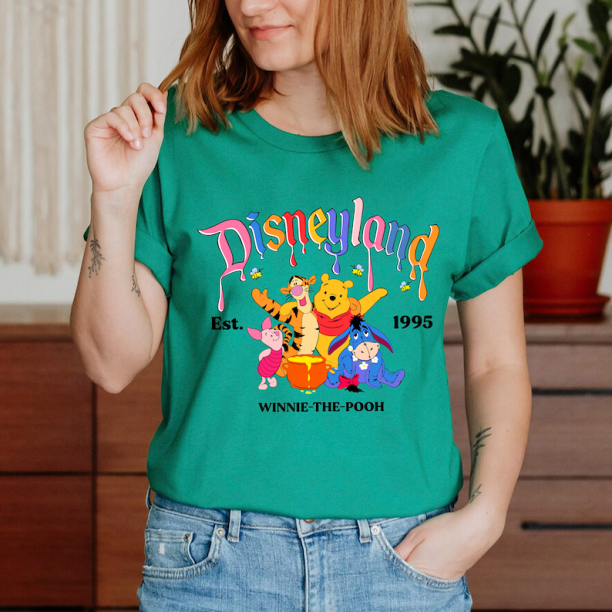 Disneyland Disney Winnie the Pooh Shirt, Pooh Bear Shirt, Pooh and Friends Shirt, Disney Woman Shirt