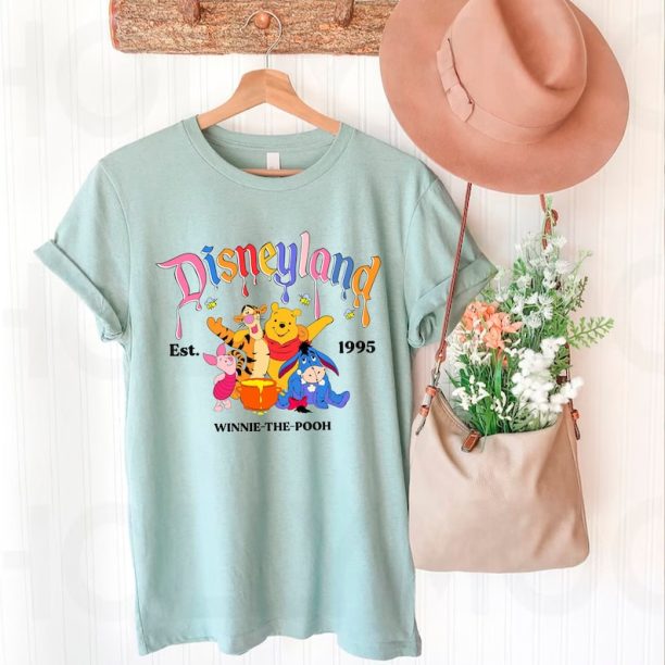 Disneyland Disney Winnie the Pooh Shirt, Pooh Bear Shirt, Pooh and Friends Shirt, Disney Woman Shirt